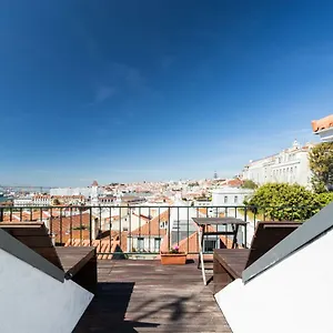 Flh Chiado Skyline Lissabon